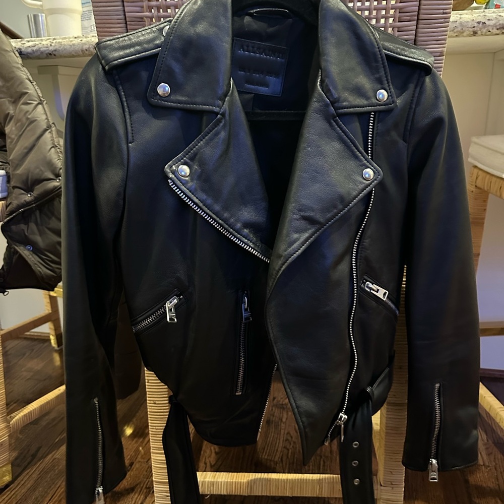 All Saints Fern Biker Jacket